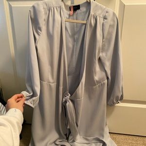 J.crew wrap in light blue